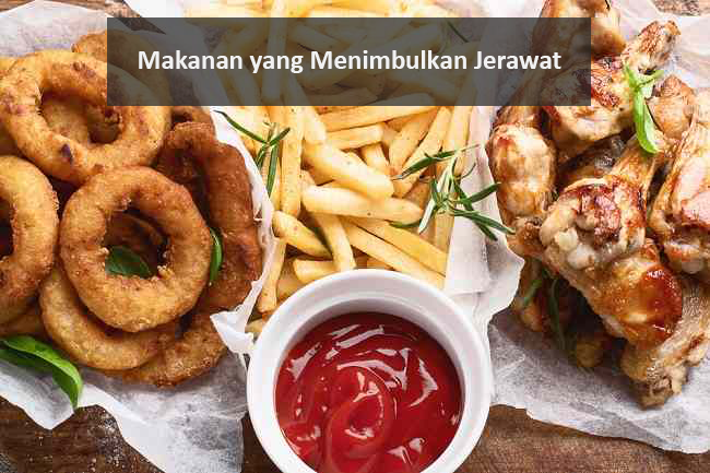 Makanan yang Menimbulkan Jerawat